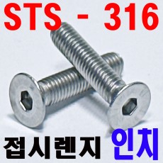 ( STS - 316 ) 접시렌지볼트 -인치